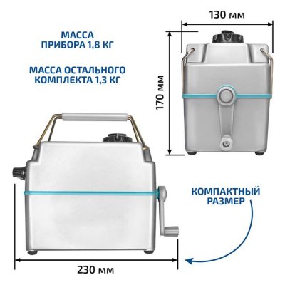 Измеритель сопротивления заземления МЕГЕОН 13410